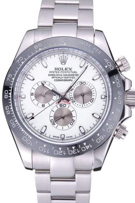 Aaa replica Bracelet 622542 Rolex Dial Stainless White Cosmograph Daytona Steel 0817